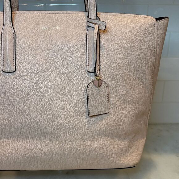 Kate Spade Pebbled Leather Large Margaux Zip Top Tote - Picture 3 of 16